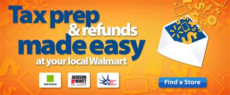 Walmart is the first large, general merchandise retailer to tip-toe into tax preparation. . Walmart tax services